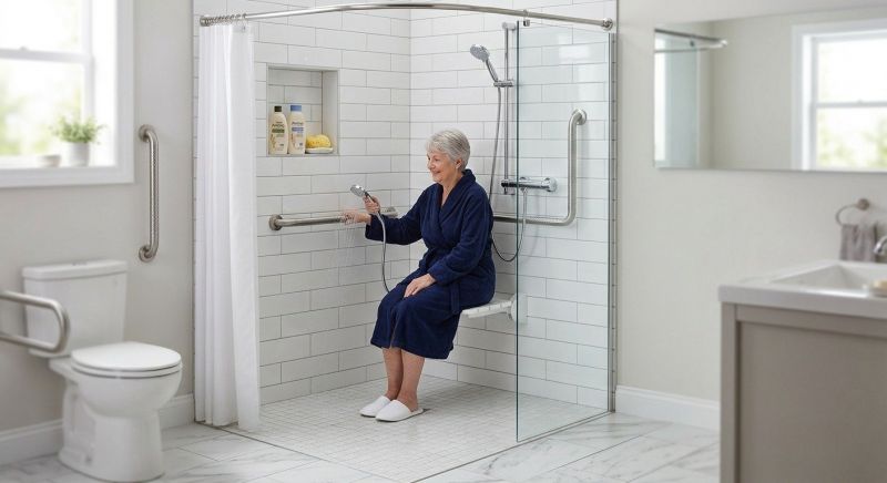 Accessible Shower Construction in Pinellas County, FL