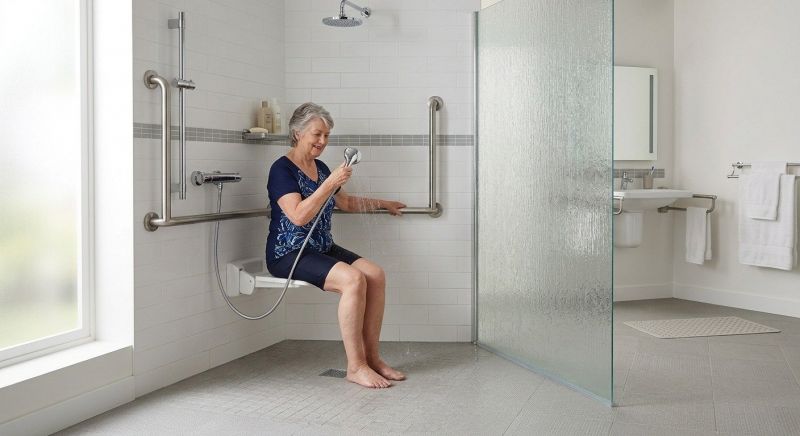 Mobility Shower Installation in Lancaster County, PA